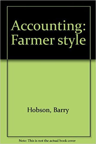 Item 10518 ACCOUNTING FARMER STYLE